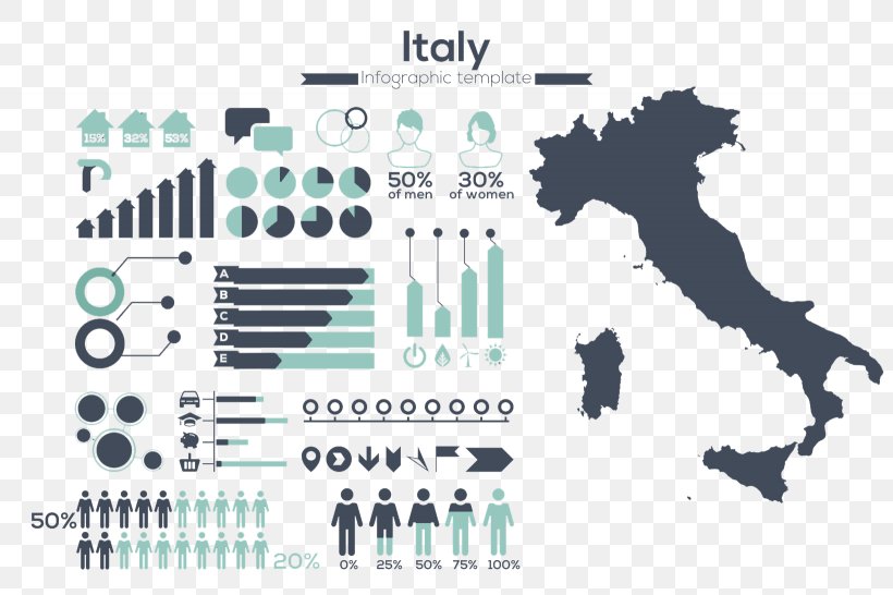 Italy Vector Map, PNG, 1640x1093px, Italy, Blank Map, Brand, Can Stock Photo, Cartography Download Free
