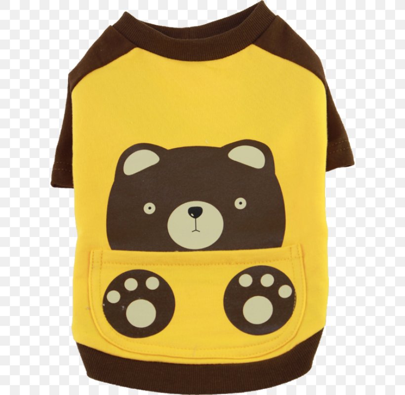 T-shirt Sleeve Animal, PNG, 800x800px, Tshirt, Animal, Sleeve, T Shirt, Yellow Download Free