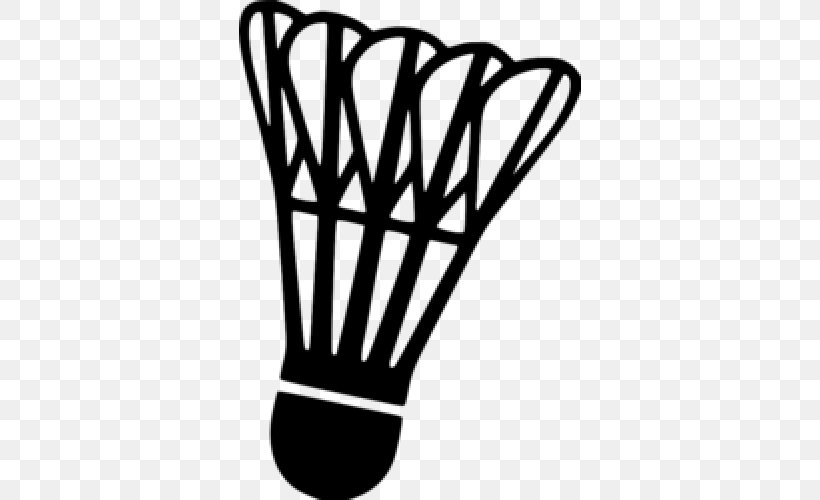 Badmintonracket Badmintonracket Shuttlecock Sport, PNG, 500x500px, Badminton, Badmintonracket, Black, Black And White, Decal Download Free