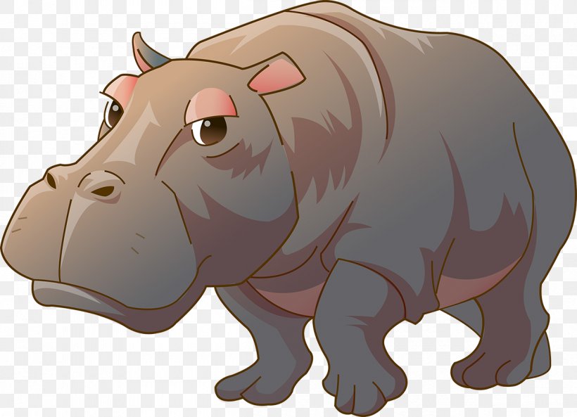 Hippopotamus, PNG, 1200x869px, Hippopotamus, Carnivoran, Cartoon, Cattle Like Mammal, Elephant Download Free