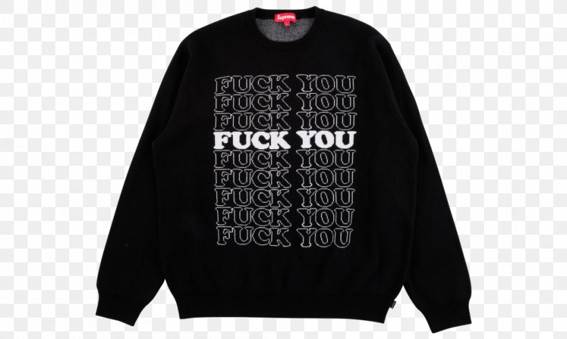 Sleeve Sweater Hysteric Glamour T-shirt Supreme, PNG, 1000x600px, Sleeve, Black, Bluza, Brand, Hysteric Glamour Download Free