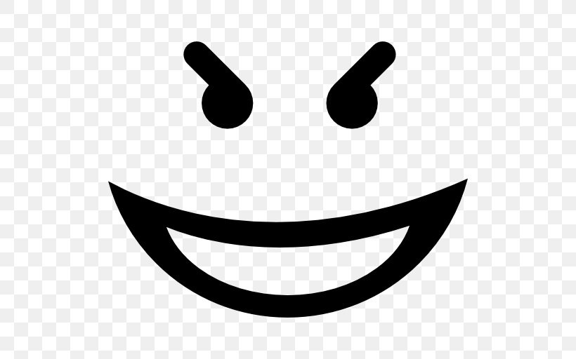 Smiley Emoticon Clip Art, PNG, 512x512px, Smiley, Black And White, Emoticon, Face, Facial Expression Download Free