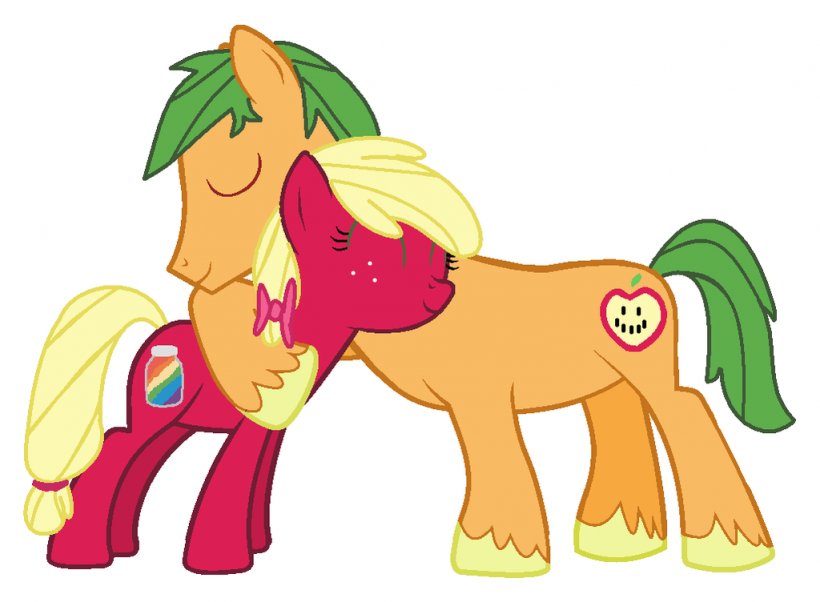 Applejack Pony Apple Bloom Parent Clip Art, PNG, 1024x752px, Watercolor, Cartoon, Flower, Frame, Heart Download Free