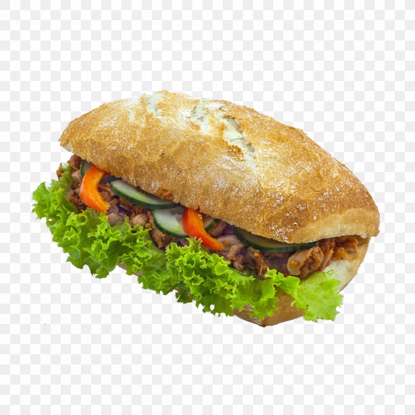 Bánh Mì Cheeseburger Breakfast Sandwich Gyro Ciabatta, PNG, 1000x1000px, Cheeseburger, American Food, Baked Goods, Bocadillo, Bread Download Free