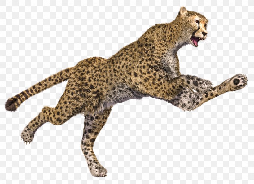 Cheetah Leopard Jaguar 3D Computer Graphics, PNG, 1024x743px, 3d Computer Graphics, Cheetah, Animal, Animal Figure, Big Cat Download Free