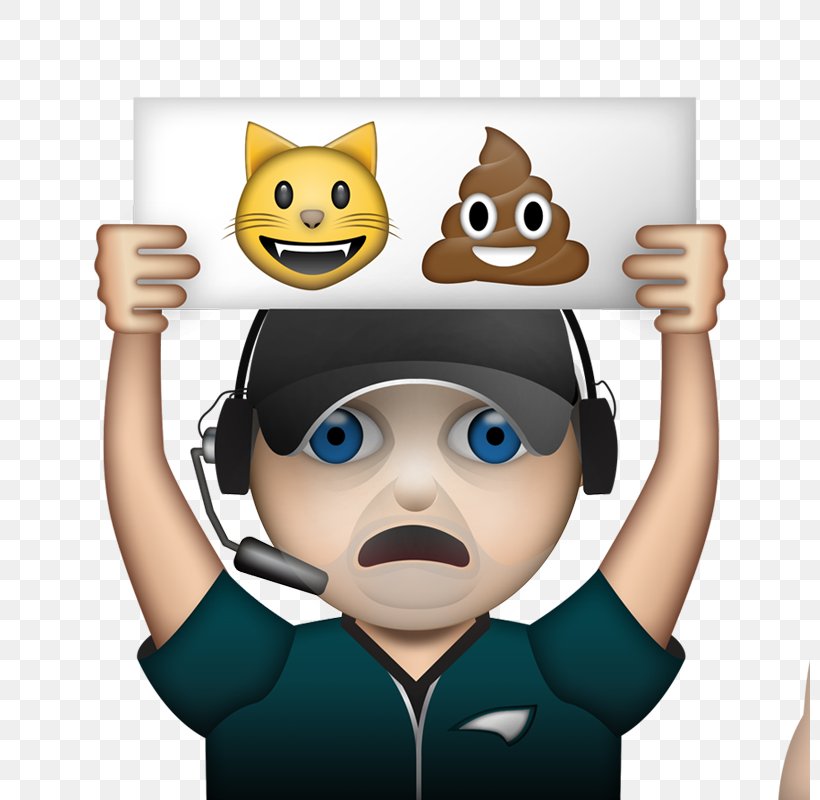 NFL Emoji American Football Fantasy Football Philadelphia Eagles, PNG, 800x800px, Nfl, American Football, Cam Newton, Cartoon, Emoji Download Free