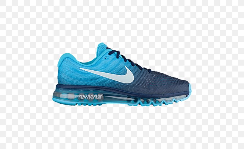 Nike Air Max 2017 Men's Running Shoe Nike Air Max 2017 Women's Sports Shoes, PNG, 500x500px, Sports Shoes, Air Jordan, Aqua, Athletic Shoe, Azure Download Free