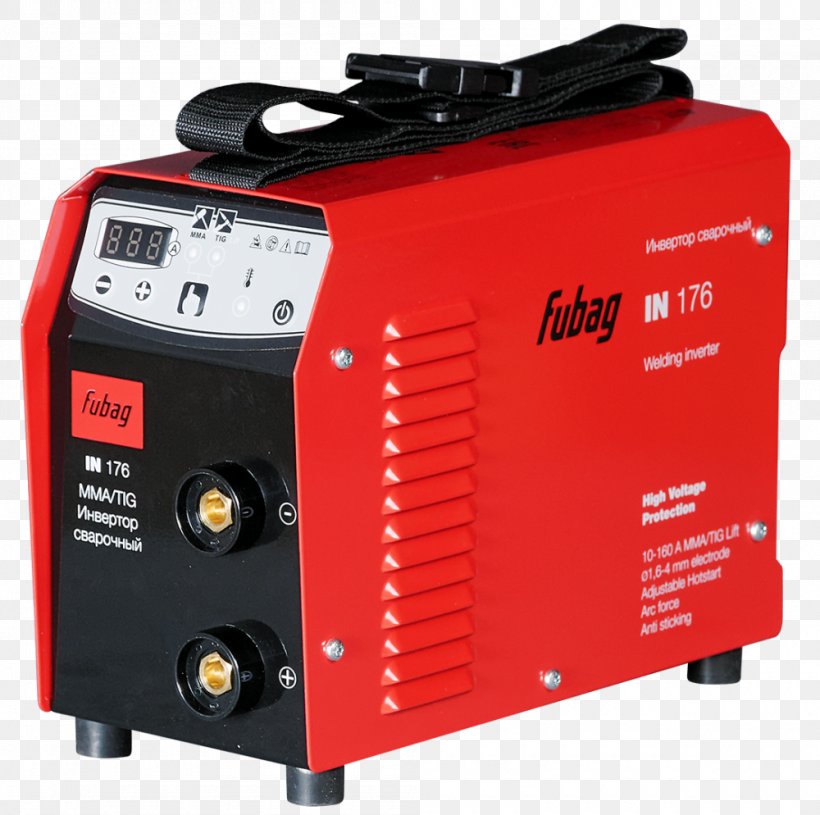 Power Inverters Gas Tungsten Arc Welding Інверторний зварювальний апарат Fubag, PNG, 1000x994px, Power Inverters, Arc Welding, Direct Current, Electric Generator, Electric Potential Difference Download Free