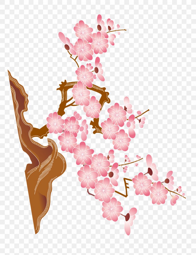 Cherry Blossom Petal, PNG, 1341x1748px, Cherry Blossom, Blossom, Branch, Cerasus, Floral Design Download Free
