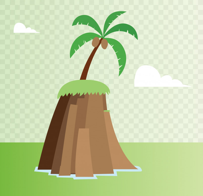 Icon Design, PNG, 3000x2906px, Palm Tree, Bag Tag, Baggage, Beach, Cartoon Download Free