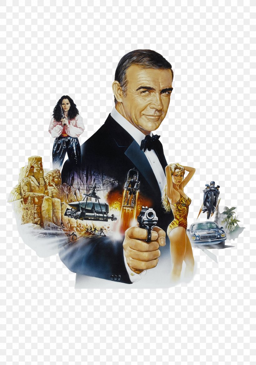 Sean Connery Never Say Never Again James Bond Film Series Film Poster ...