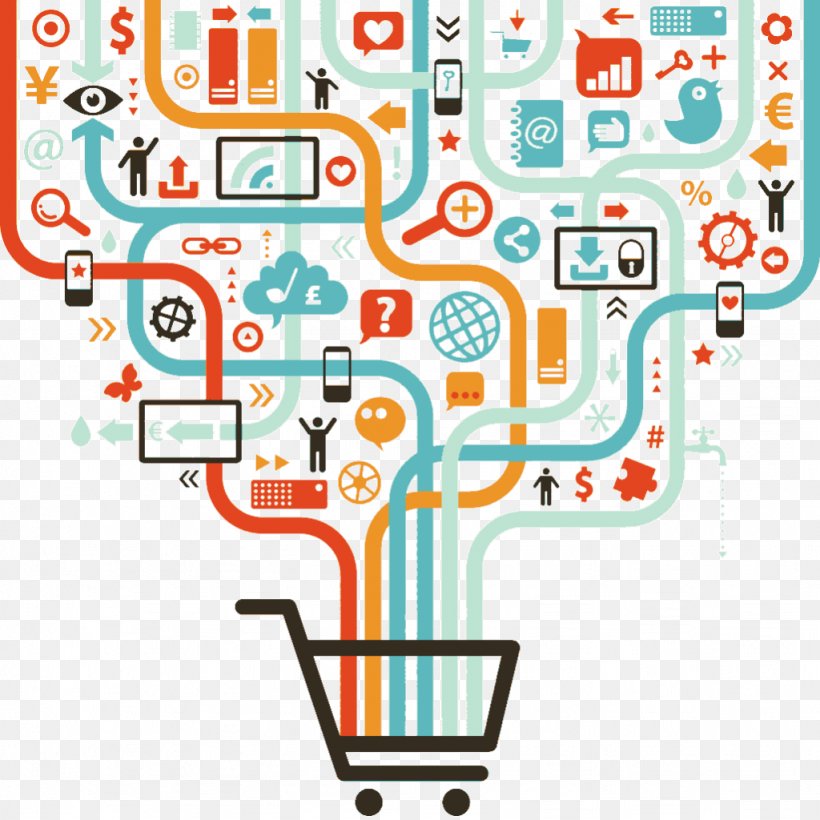 Digital Marketing Retail Omnichannel Marketing Strategy, PNG, 1024x1024px, Digital Marketing, Advertising, Area, Brand, Business Download Free
