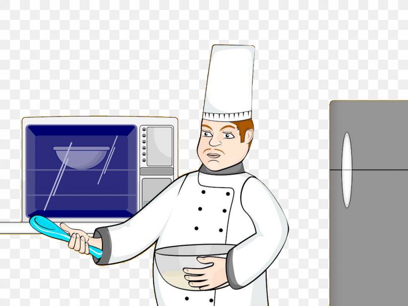 Kitchen Cook Microwave Oven, PNG, 1024x768px, Kitchen, Cartoon, Chef, Cook, Cooking Download Free