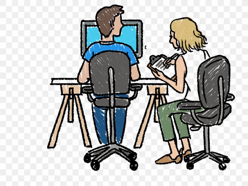 Clip Art Office & Desk Chairs Test Design Sitting, PNG, 914x686px, Office Desk Chairs, Behavior, Cartoon, Chair, Communication Download Free