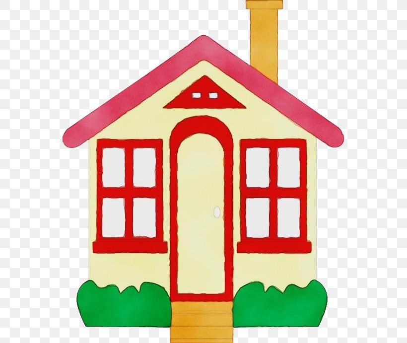 Clip Art Playhouse House Playset Toy, PNG, 567x691px, Watercolor, Dollhouse, Home, House, Paint Download Free