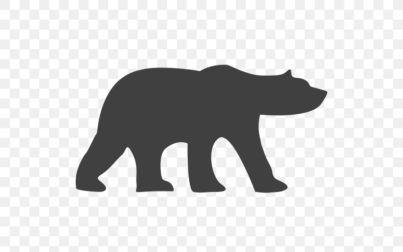 Polar Bear Brown Bear, PNG, 512x512px, Polar Bear, African Elephant, Animal, Bear, Black Download Free