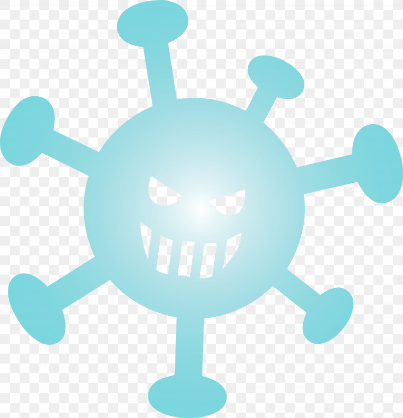 Turquoise Symbol, PNG, 2888x3000px, Virus, Corona, Coronavirus, Paint, Symbol Download Free