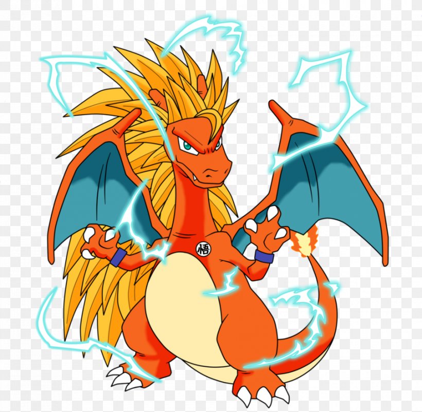 Goku Pokémon X And Y Charizard Super Saiyan, PNG, 903x884px, Goku, Art, Blastoise, Cartoon, Charizard Download Free