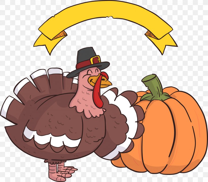 Turkey Thanksgiving Clip Art, PNG, 1752x1538px, Turkey, Beak, Bird, Calabaza, Cartoon Download Free