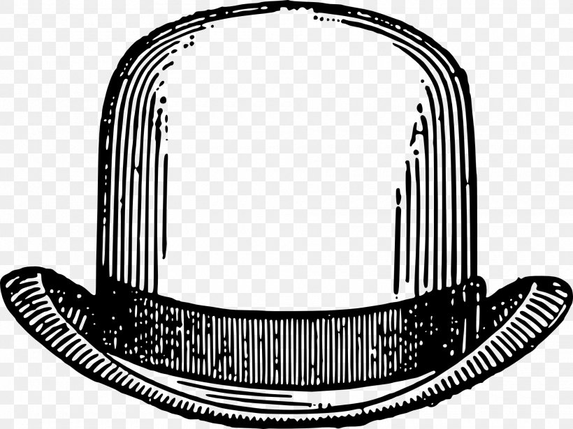 Bowler Hat Top Hat Clip Art, PNG, 1920x1442px, Bowler Hat, Baseball Cap, Black And White, Cap, Fashion Download Free