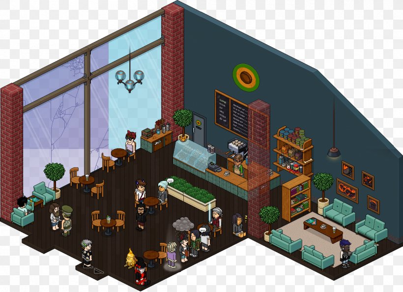 Cafe Coffee Habbo Hotel Room, PNG, 1202x872px, Cafe, Association, Bar, Christmas, Coffee Download Free