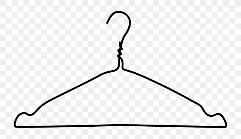 Clothes Hanger Wire Coat Electrical System Design Clothing, PNG, 2400x1385px, Clothes Hanger, Area, Black And White, Cable Tie, Closet Download Free