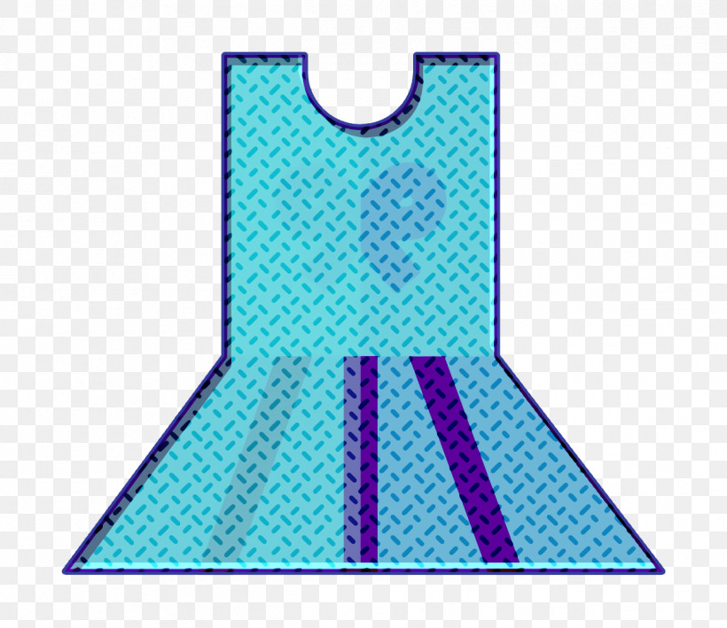 Dress Icon Clothes Icon, PNG, 1244x1076px, Dress Icon, Aqua, Clothes Icon, Electric Blue, Line Download Free