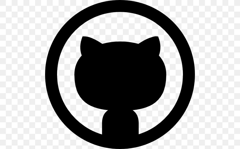 GitHub Web Browser, PNG, 512x512px, Github, Black, Black And White, Carnivoran, Cat Download Free