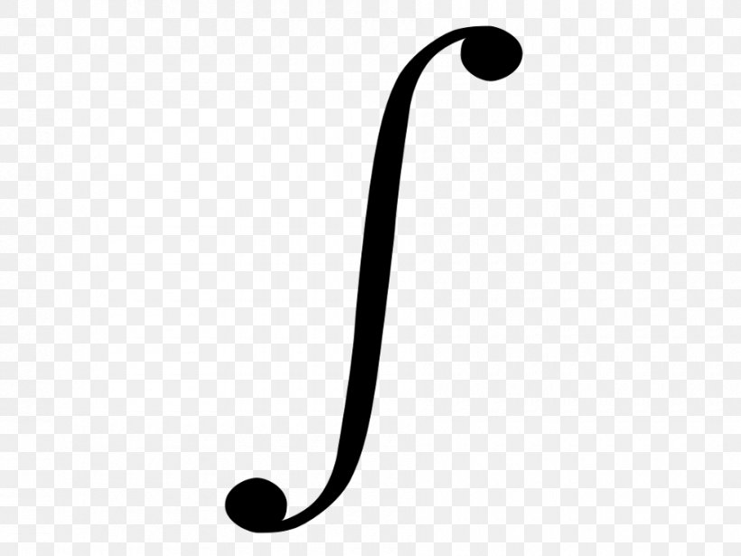 Integral Symbol Mathematics Function Addition, PNG, 900x675px, Integral, Addition, Antiderivative, Black, Black And White Download Free