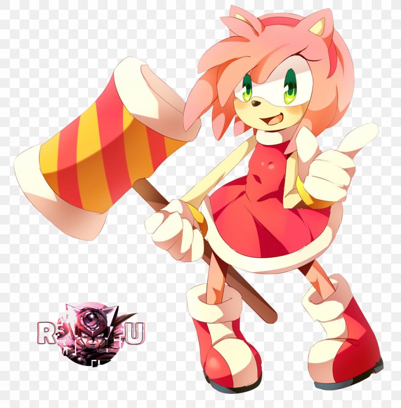 Amy Rose Ariciul Sonic Sonic & Knuckles Sonic The Hedgehog Shadow The Hedgehog, PNG, 990x1010px, Watercolor, Cartoon, Flower, Frame, Heart Download Free