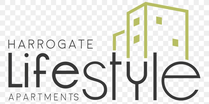 Harrogate Lifestyle Apartments Logo Studio Apartment Service Apartment, PNG, 768x407px, Logo, Accommodation, Apartment, Area, Brand Download Free