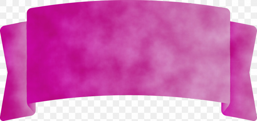 Pink Purple Violet Magenta Rectangle, PNG, 3000x1413px, Arch Ribbon, Magenta, Paint, Pink, Purple Download Free