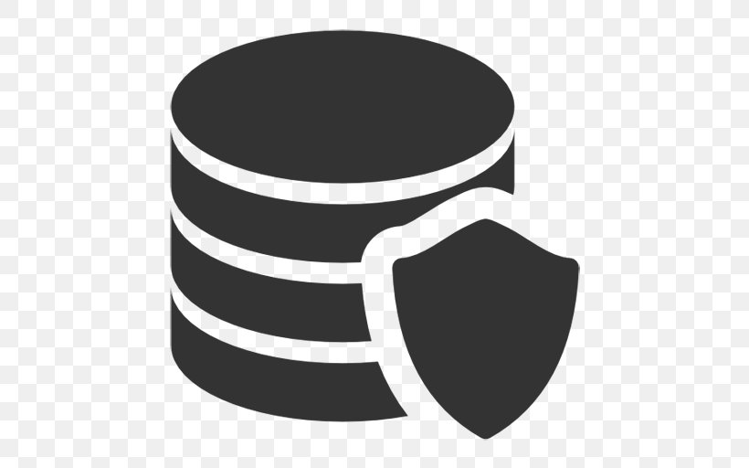 Data Security Database Download, PNG, 512x512px, Data Security, Black, Black And White, Computer Security, Cup Download Free