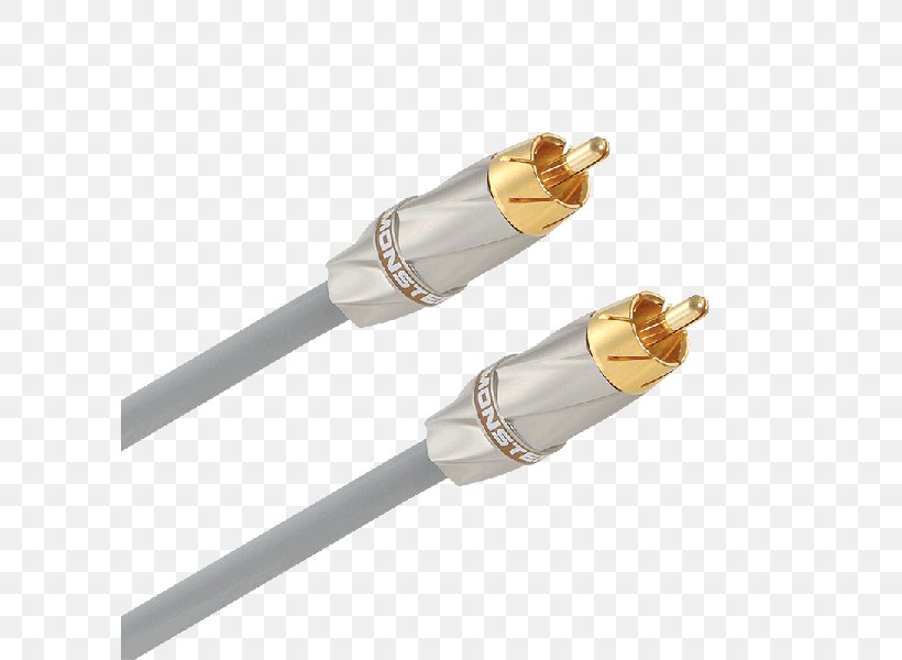 Electrical Cable Subwoofer Cable Television Monster Cable RCA Connector, PNG, 600x600px, Electrical Cable, Adapter, Aerials, Cable, Cable Television Download Free