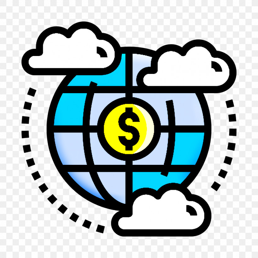 Fintech Icon Cloud Icon Global Icon, PNG, 1152x1152px, Fintech Icon, Cloud Icon, Global Icon, Symbol Download Free