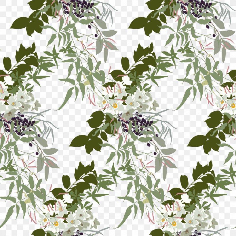 Jasmine Flower Floral Design Pattern, PNG, 1000x1000px, Jasmine, Branch, Flora, Floral Design, Floristry Download Free