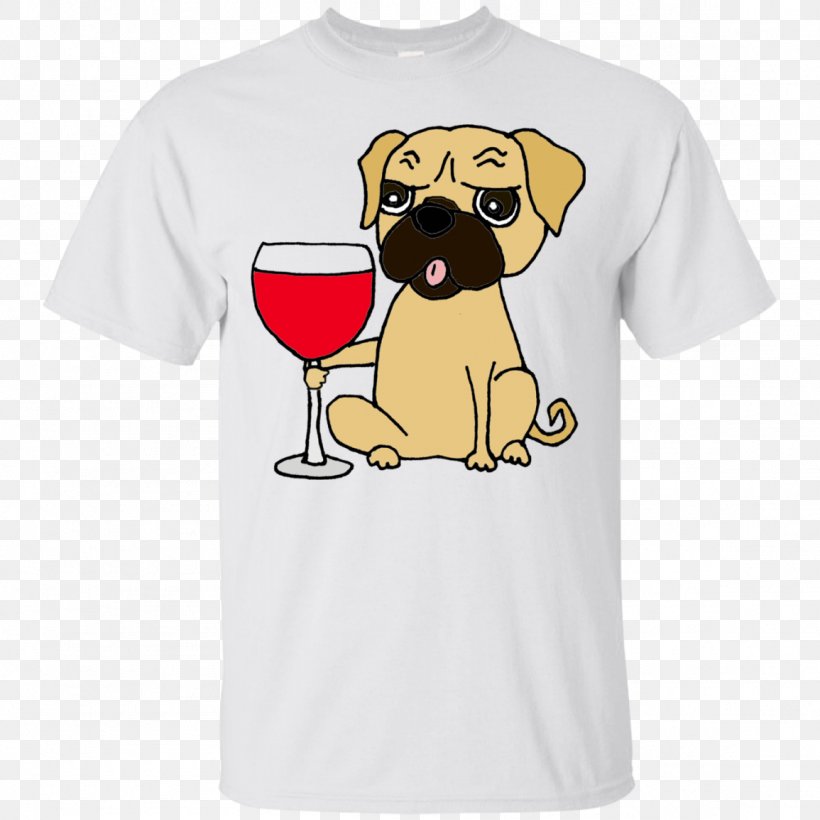 T-shirt Pug Puppy Robe Top, PNG, 1155x1155px, Tshirt, Bluza, Carnivoran, Clothing, Dog Download Free