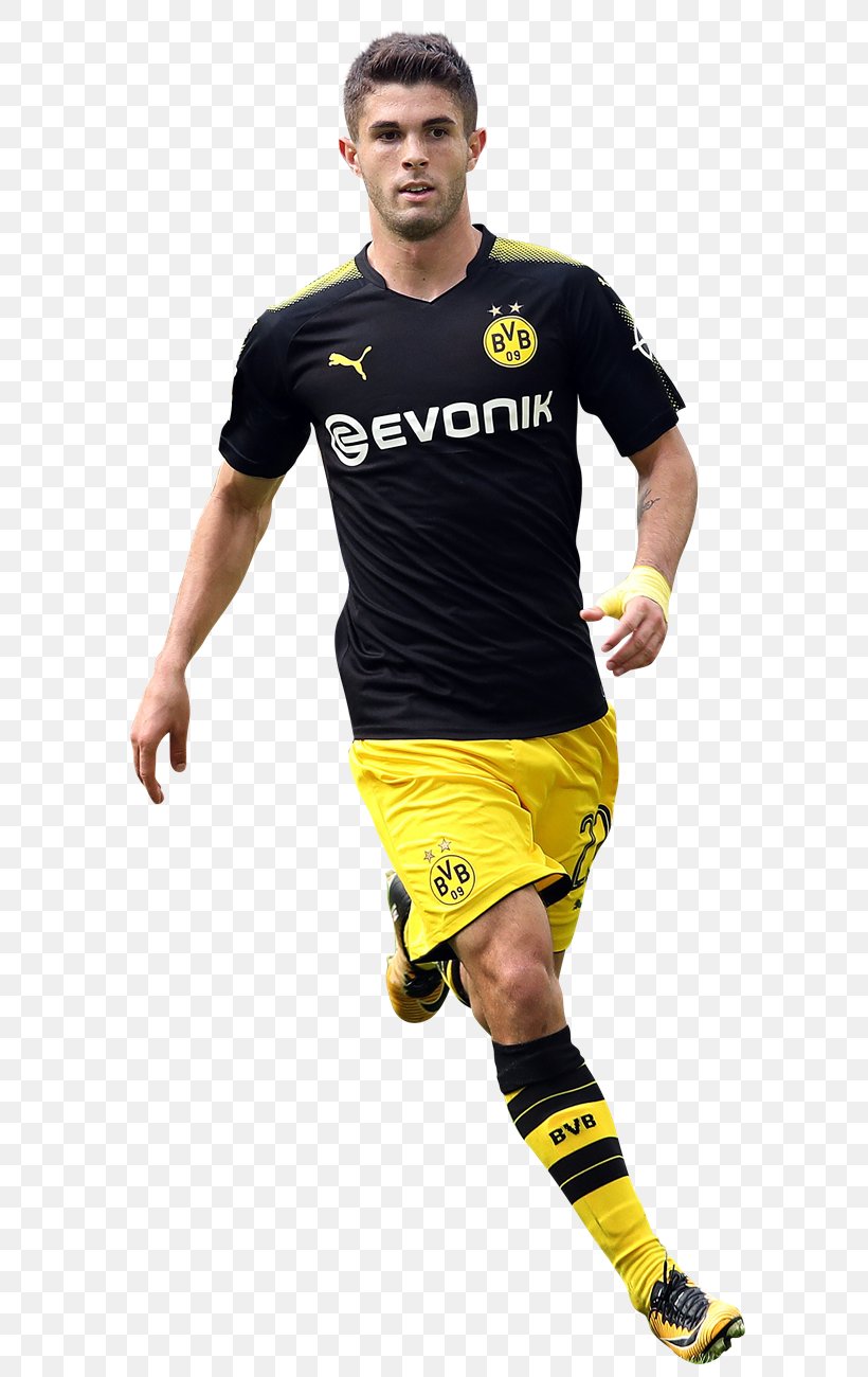 Christian Pulisic Jersey Borussia Dortmund Football Player, PNG, 606x1300px, Christian Pulisic, Borussia Dortmund, Clothing, Football, Football Player Download Free