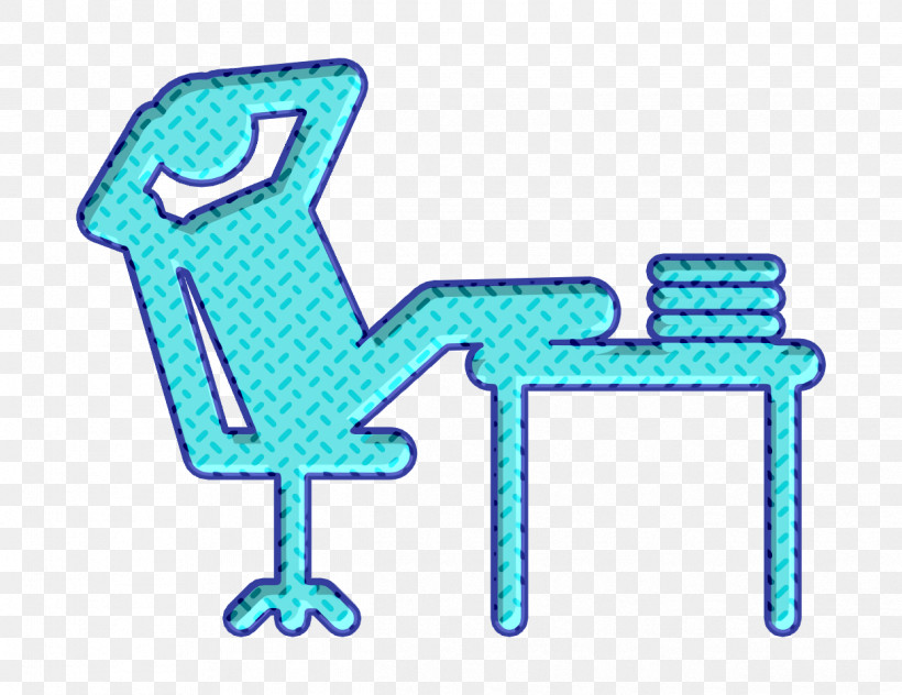Day In The Office Pictograms Icon Worker Icon Lazy Icon, PNG, 1244x960px, Day In The Office Pictograms Icon, Chair, Chair M, Furniture, Garden Furniture Download Free