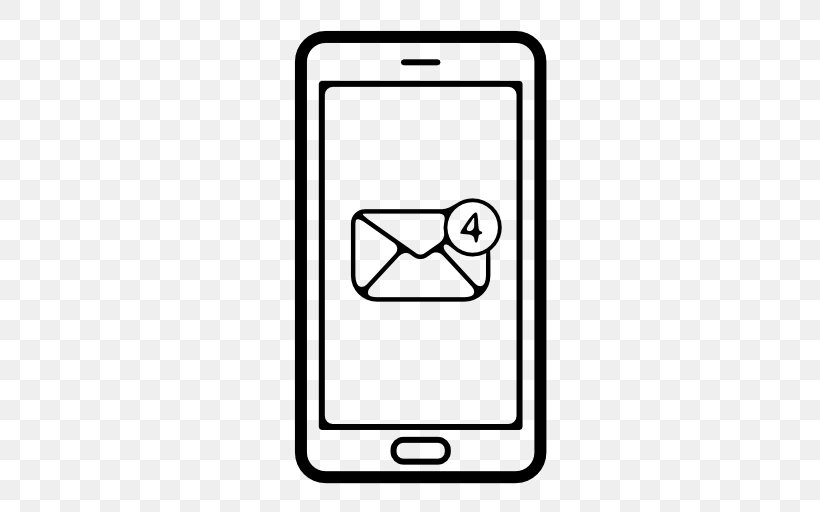 IPhone Email Telephone, PNG, 512x512px, Iphone, Area, Black, Black And White, Camera Phone Download Free