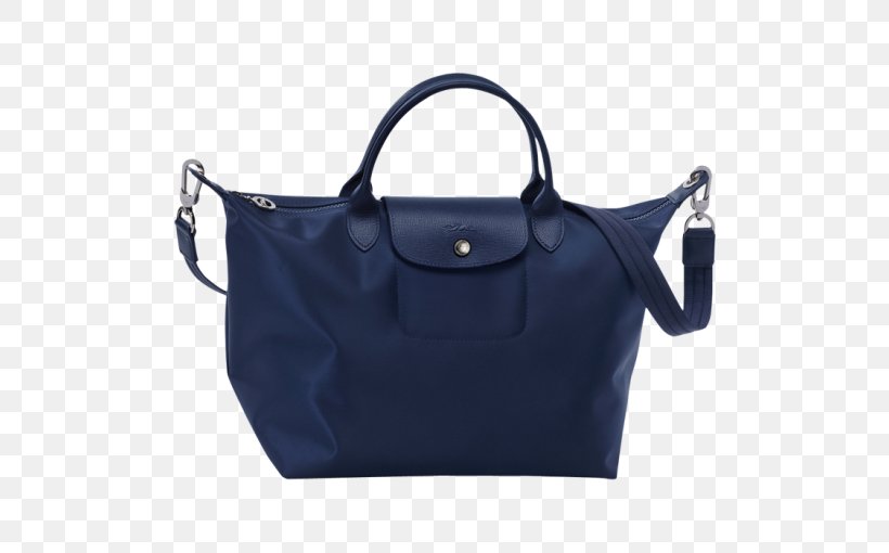 Longchamp Le Pliage Large Bag Women's 1899089_ Tote Bag Handbag, PNG, 510x510px, Longchamp, Bag, Black, Blue, Brand Download Free