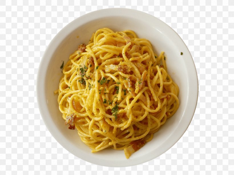 Carbonara Pasta Bacon Italian Cuisine Spaghetti, PNG, 850x638px, Carbonara, Al Dente, Bacon, Bigoli, Black Pepper Download Free