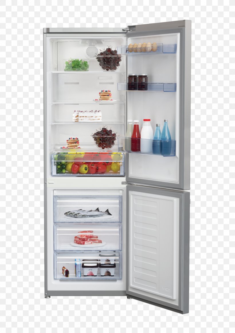 Refrigerator Beko RCNA320K20S Beko RCNA 305 K20W Freezer, PNG, 1000x1414px, Refrigerator, Beko, Freezer, Home Appliance, Kitchen Appliance Download Free