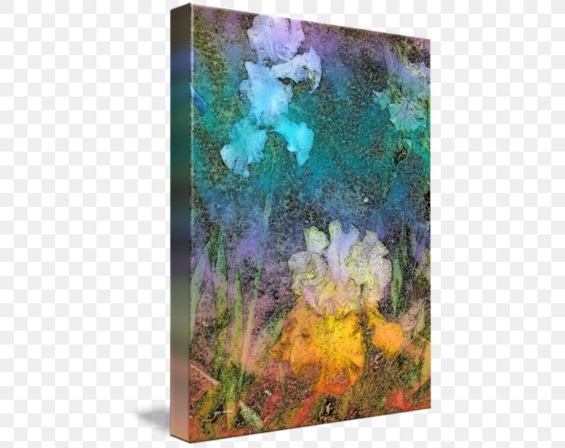 Watercolor Painting Irises Acrylic Paint, PNG, 443x650px, Painting, Acrylic Paint, Acrylic Resin, Art, Artwork Download Free