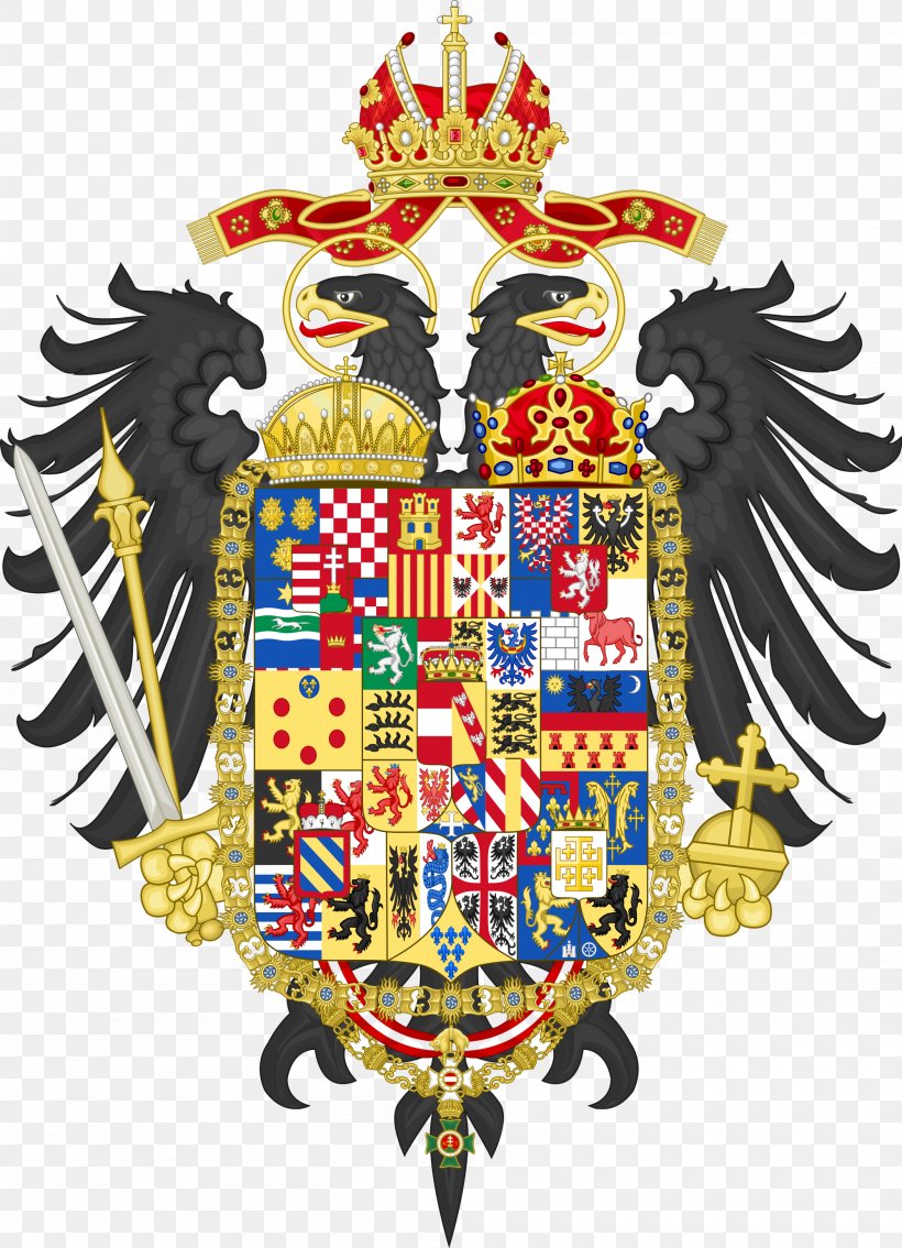 Austrian Empire Habsburg Monarchy House Of Habsburg Holy Roman Emperor Coat Of Arms, PNG, 2000x2766px, Austrian Empire, Charles V, Coat Of Arms, Crest, Dynasty Download Free