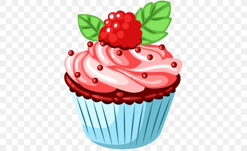 Cupcake Frosting & Icing Muffin Chocolate Cake Macaroon, PNG, 500x500px, Cupcake, Bakery, Baking, Baking Cup, Birthday Cake Download Free