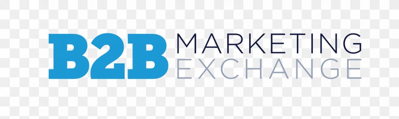 B2B Marketing Exchange, PNG, 2440x733px, Marketing, Area, Blue, Brand, Business Marketing Download Free