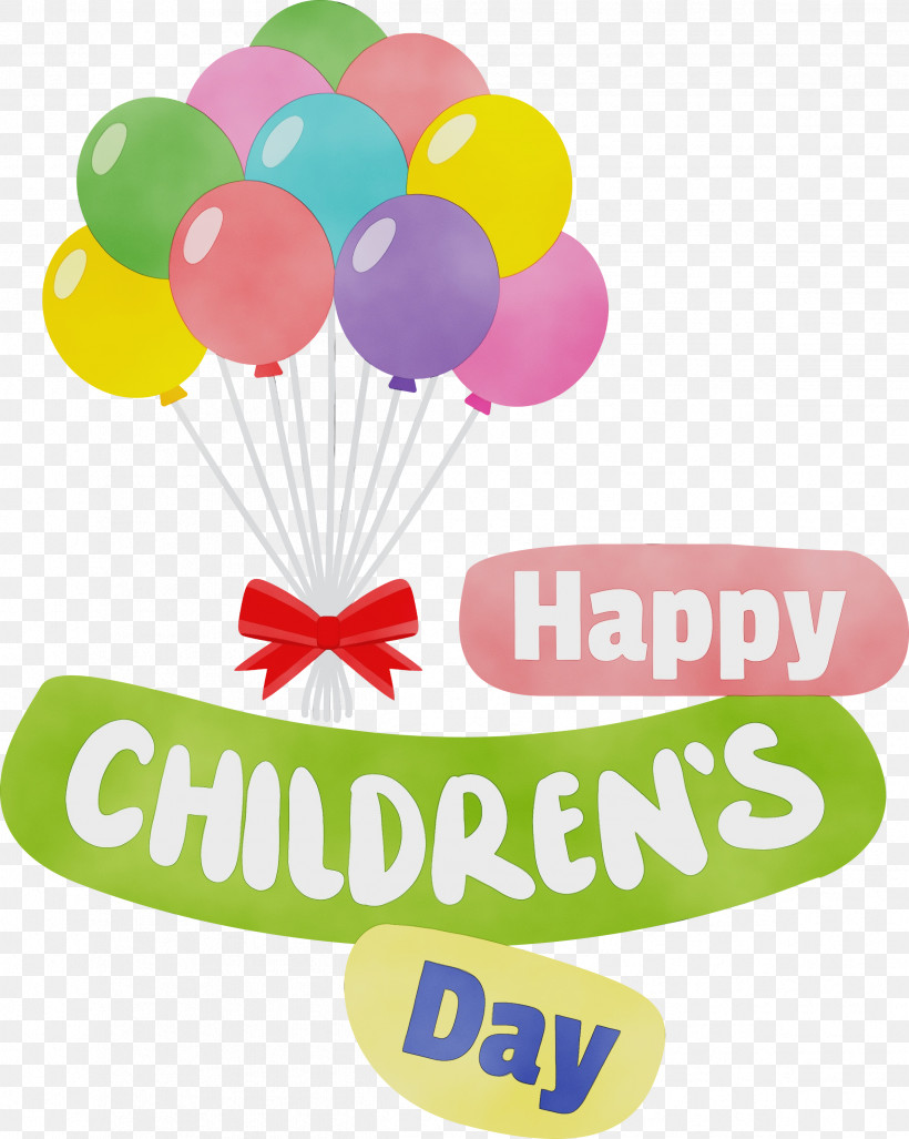 Balloon Yellow Meter, PNG, 2394x3000px, Childrens Day, Balloon, Happy Childrens Day, Meter, Paint Download Free