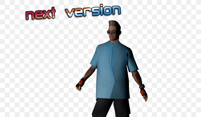Grand Theft Auto: San Andreas San Andreas Multiplayer Multi Theft Auto Mod Theme, PNG, 640x480px, Grand Theft Auto San Andreas, Arm, Computer Servers, Electric Blue, Fashion Download Free