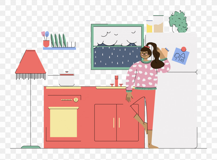 Kitchen Kitchen Background, PNG, 2500x1842px, Kitchen, Cartoon, Geometry, Kitchen Background, Line Download Free